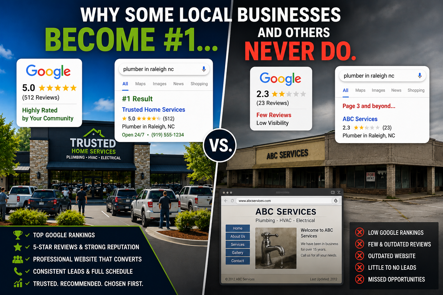 Why some local business become top